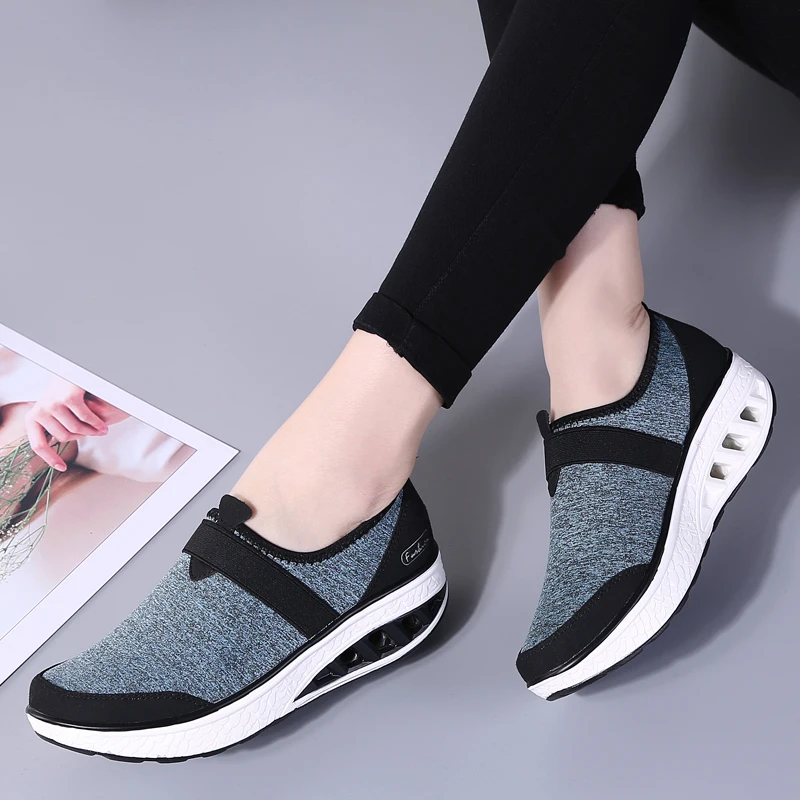 

Tenis Feminino Air Mesh Breathable Women Tennis Shoes Slip-on Sport Gym Athletic Jogging Light Shoes Female Sneakers zapatillas