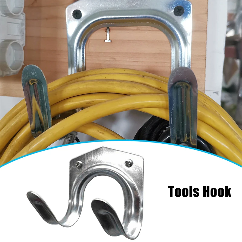 

5/10/20pcs Tool Hooks Heavy Duty High Load Bearing Wall Mounted Hooks Cable Water Hose Bracket for Warehouse Garage xobw