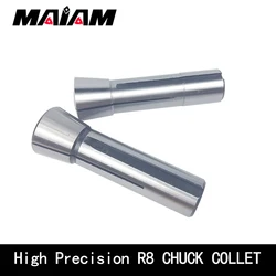 r8 chuck Milling machine R8 nozzle R8 collet R8 milling cutter chuck R8 spring chuck 7/16 inch fine thread 4mm 6mm 7mm 10mm 12mm