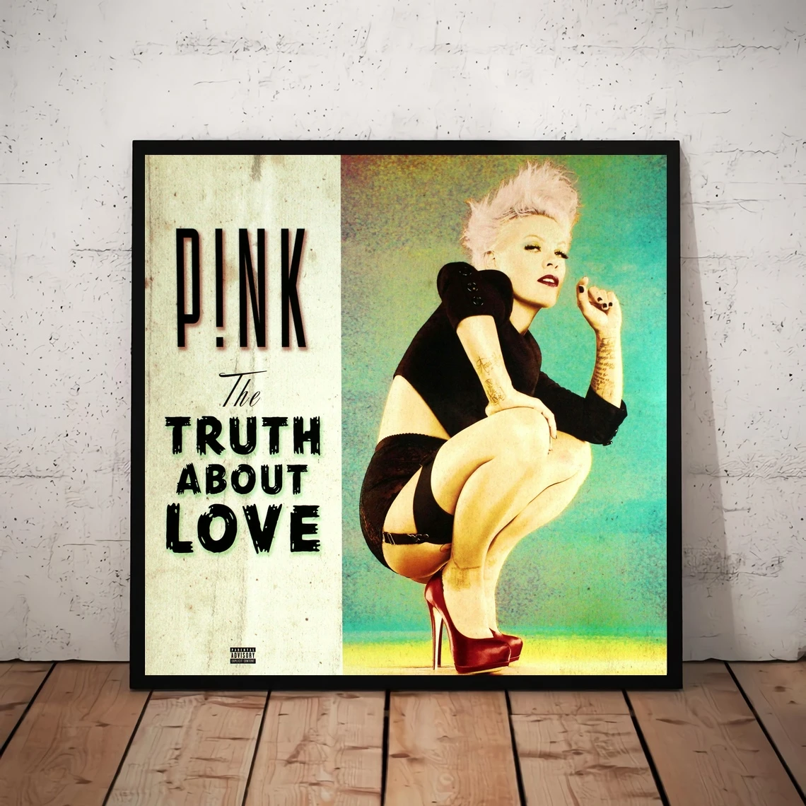 P!nk - The Truth About Love Music Album Cover Poster Canvas Art Print Home Decoration Wall Painting (No Frame)