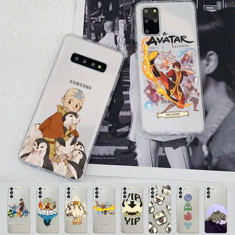 

Anime Avatar the last Airbender Phone Case For Samsung A 10 20 30 50s 70 51 52 71 4g 12 31 21 31 S 20 21 plus Ultra