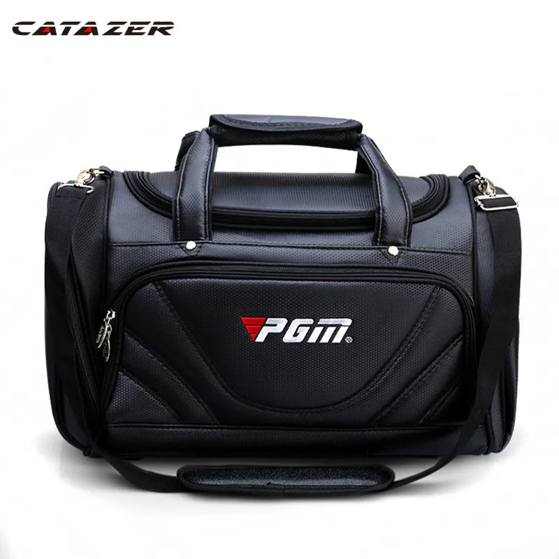 

Golf Clothes Bag Men's PU Ball Package Multi-functional Clothes Bag Super Capacity Ultralight Wear-resisting Golf Bag