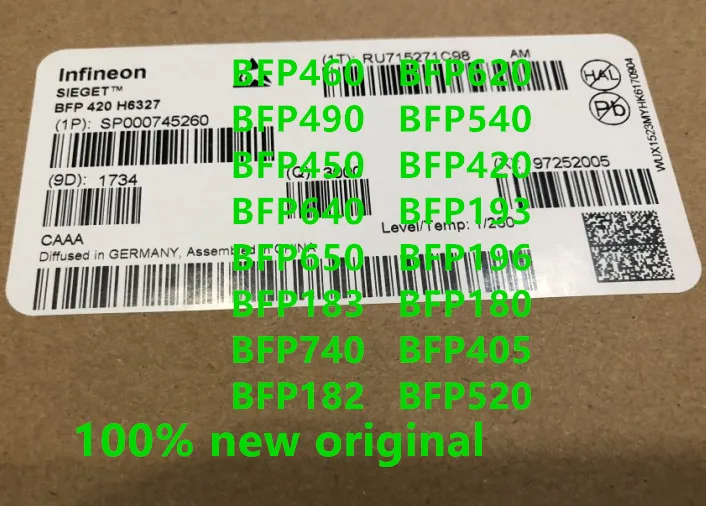 50PCS BFP460 BFP620 BFP490 BFP540 BFP450 BFP420 BFP640 BFP193 BFP650 BFP196 BFP183 BFP740 BFP405 BFP182 BFP520