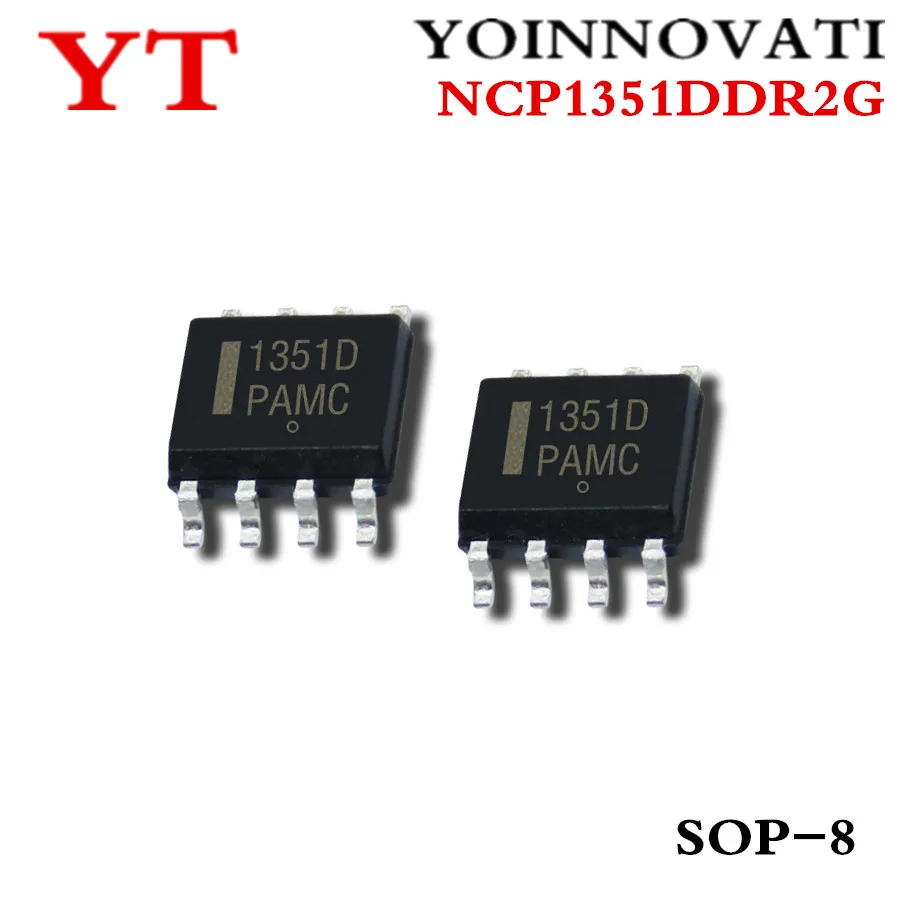  10pcs/lots NCP1351DDR2G NCP1351D  CTRLR PWM PROG CM OTP 8SOIC 1351 NCP1351 SOP8 IC Best quality.