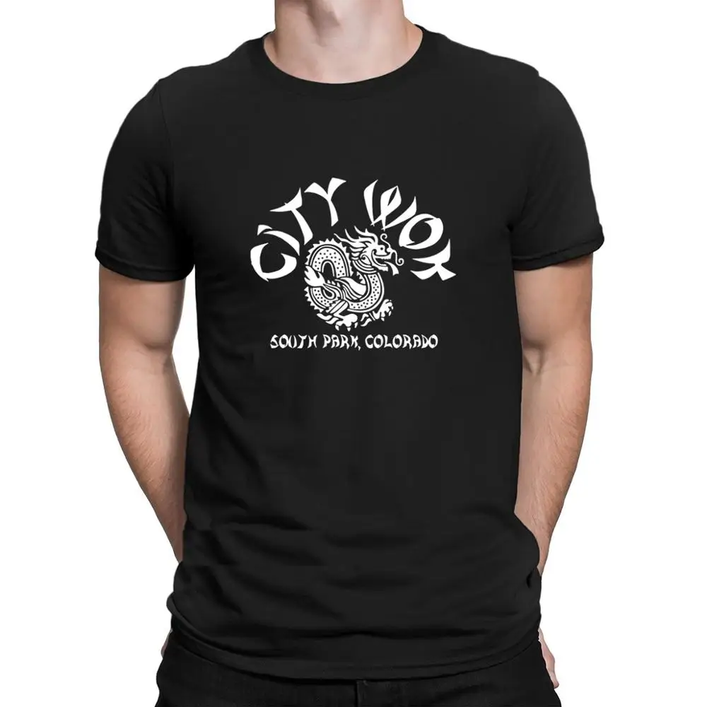 City Wok South Colorado Park Tshirts Slim Create Clothing Letters Men's Tshirt Summer Style O - Neck Latest Anlarach Hip Hop