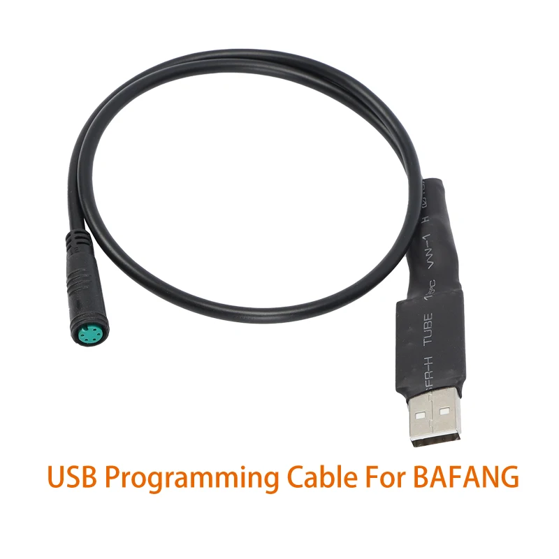 USB Programming Cable for Bafang Mid Drive Motor Kit, Customizing Engine Reprogramming, BBS01, BBS02, BBSHD, BBS01 Program