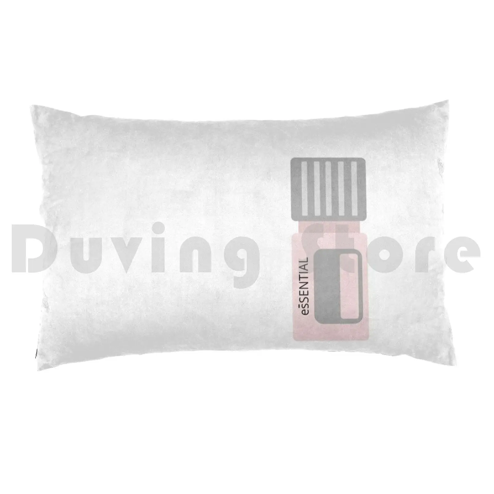 Essential Oil Bottle Pink Pillow Case DIY 50*70 Essential Essential Oil Oil Doterra Pink Health Wellness