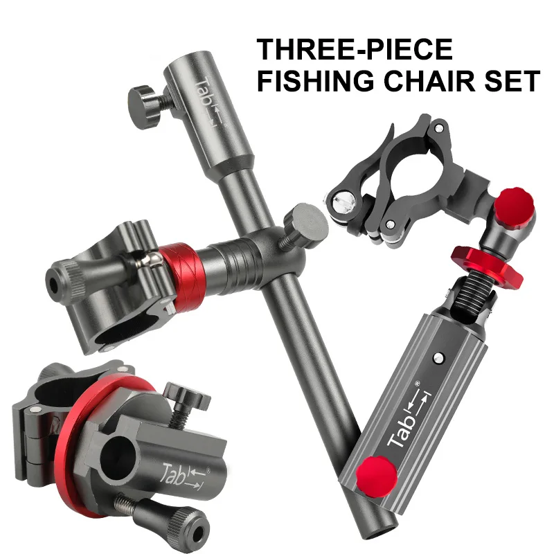 Universal Umbrella Holder Bracket Support for Fishing Chair, Mount Accessories, Fortress Stand, Fish Guard, Bait Box, Kit