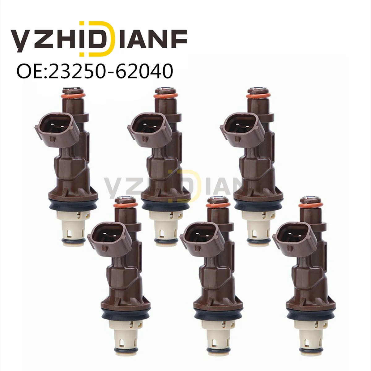 

6PCS 23250-62040 23209-62040 Fuel Injector nozzle For Toyota- 4Runner Tacoma- Tundra- 3.4L 2325062040 2320962040