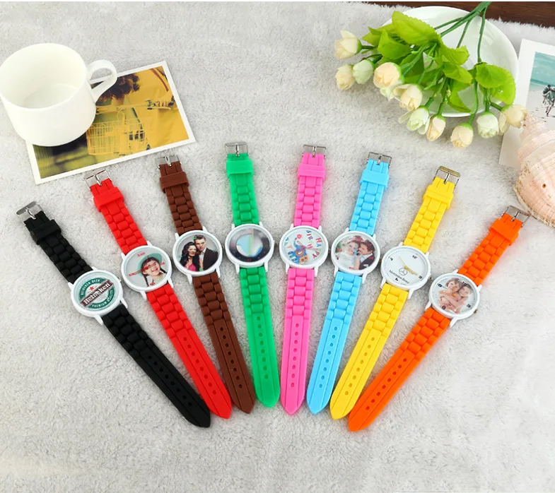 5pcs/lot Blank Sublimation Watch for Sublimation INk Transfer Printing Heat Press DIY Child Gifts Craft Can Print