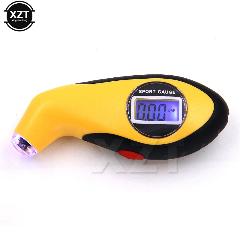 Tyre Air Pressure Gauge Meter Electronic Digital LCD Car Tire Manometer Barometers Tester Tool For Auto Car Motorcycle