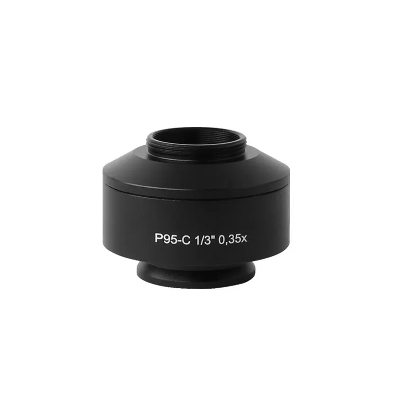 

0.35X 0.5X 0.65X 0.8X 1X 1.2X P95-C C-Mount Camera Microscope Adapter for Zeiss Trinocular Microscope