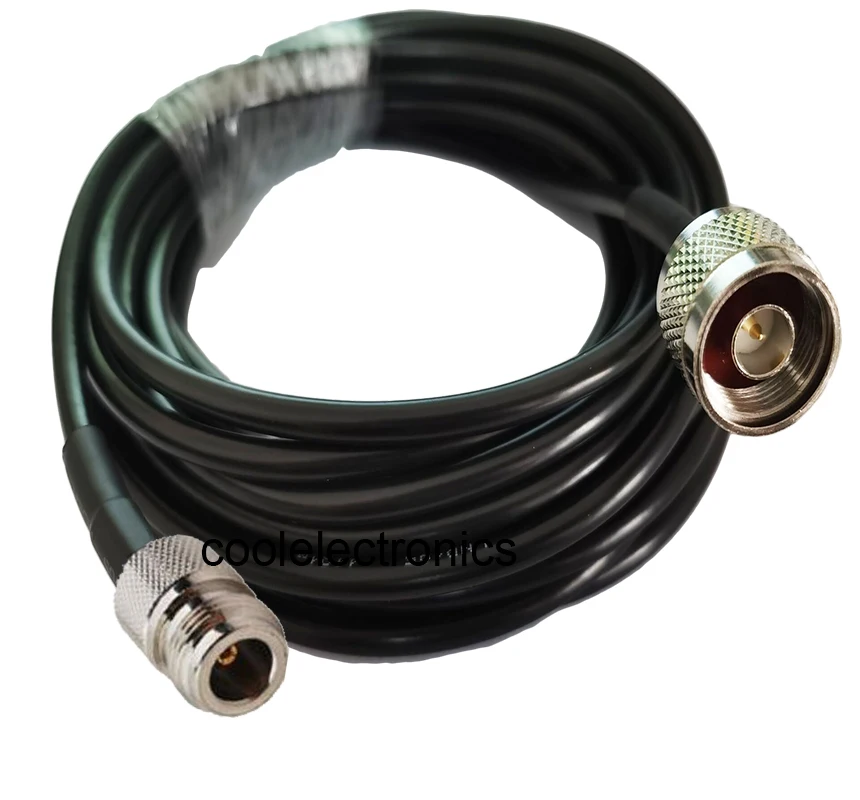 LMR195 N Female Jack to N Plug Male Connector RF Coaxial Extension Jumper Cable  50ohm 50cm 1m 2m 3m 5m 10m 15m 20/25/30M