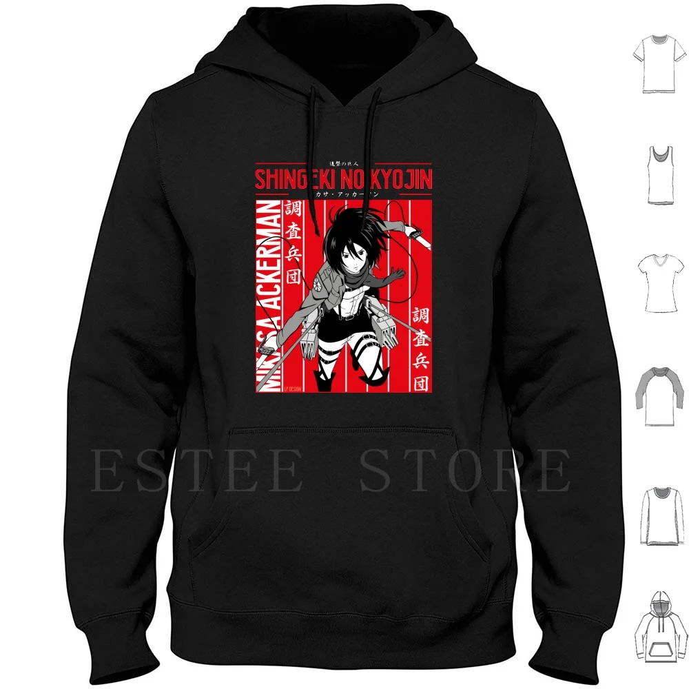 Ackerman S.n.k. Hoodies Long Sleeve Levi My House Ackerman Eren Shingeki No Kyojin Lemillion Todoroki Midoriya