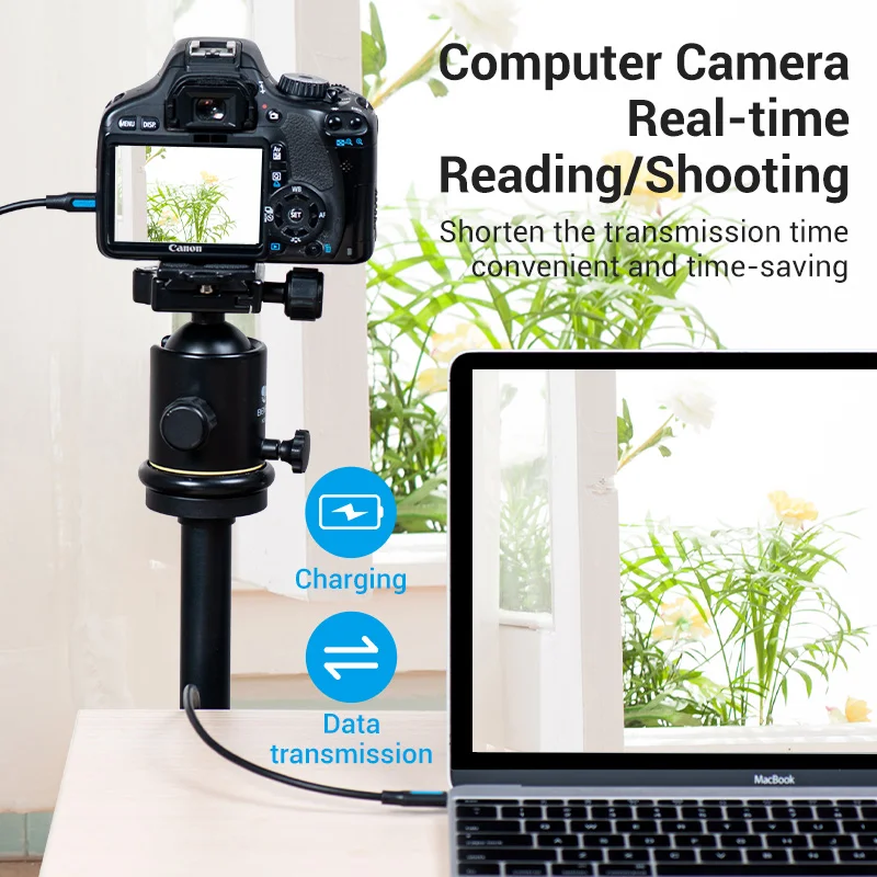 Vention adattatore da cavo USB C a Mini USB tipo C per fotocamera digitale MacBook lettore proMP3 cavo HDD da tipo c a Mini USB