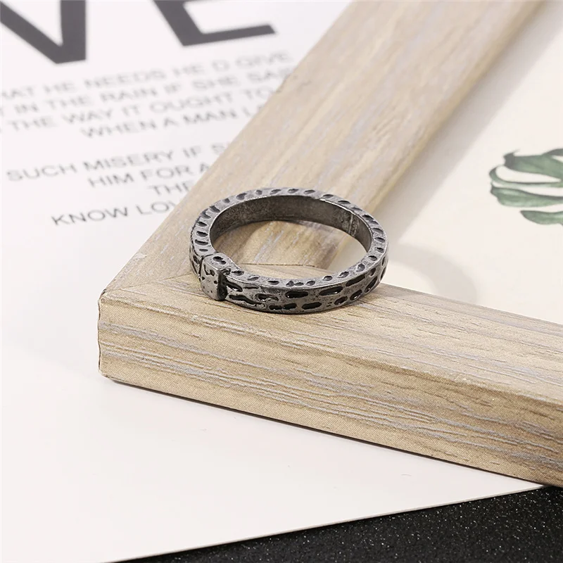 Vintage Temperament Jewelry A Rings Outlander Themed Charm Rings Handmade Retro Wristhand Chain For Women Men Fans Gift