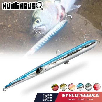 Hunthouse igły stylo fishing lure długie rzucanie ołówek stickbait pływające i tonący 205mm 31/36g pomijanie garfish sphyraena pesca