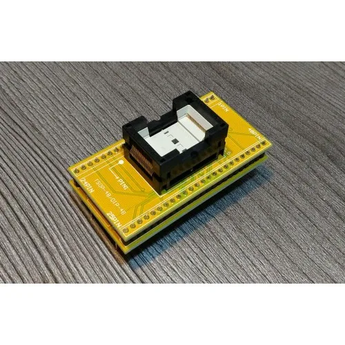 DIP48/TSOP48 ZIF socket adapter 18.4mm for SVOD Programmer