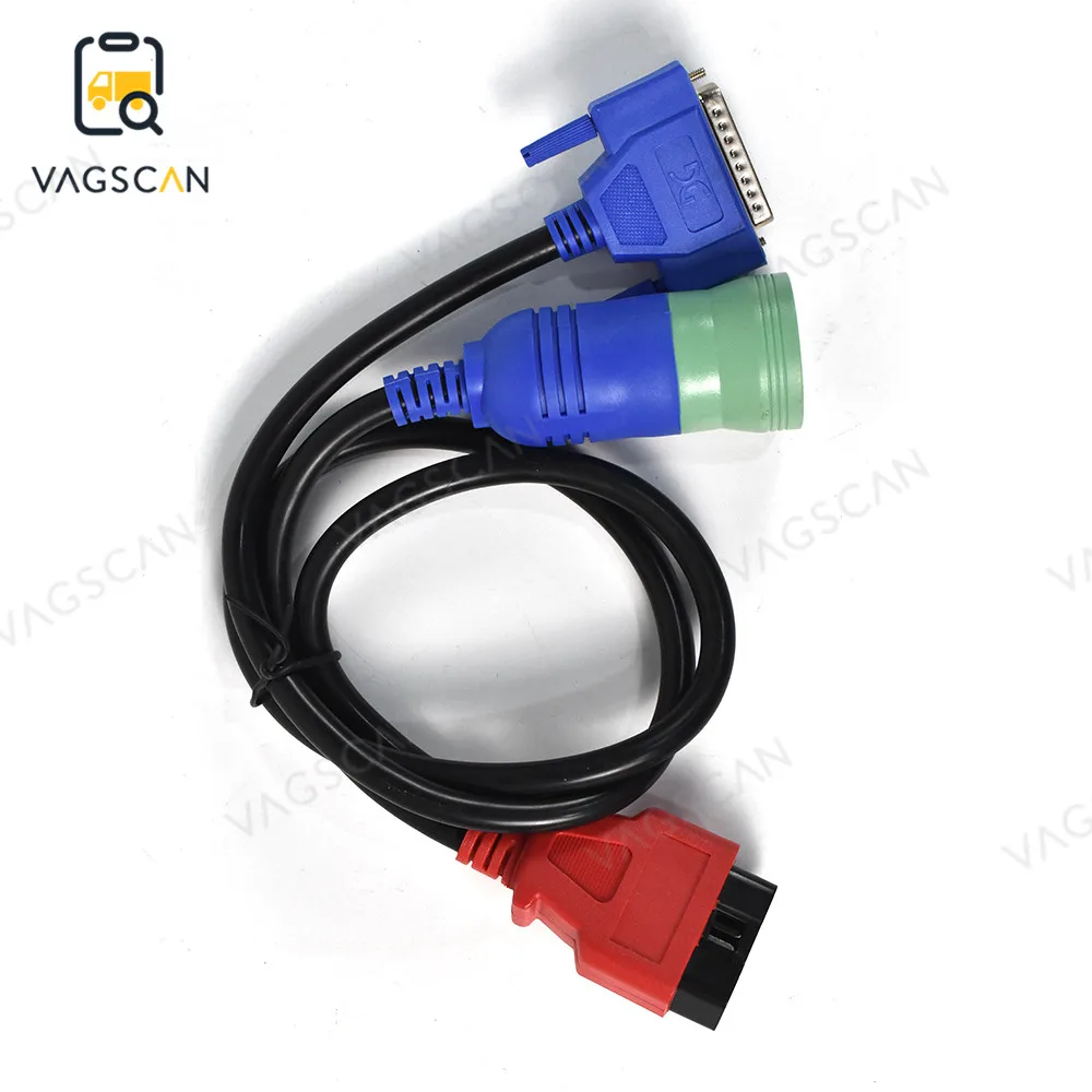 

Truck Diagnostic Part 9 pin + OBDII Cable Tool Heavy Duty OBD2 obd ii Connection cable