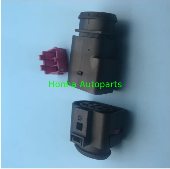 

Free shipping 2/5/10 pcs 1J0973833 1J0973733 6 Pin male and female 3.5 Auto LSU Sensor Connector with wire or without wire