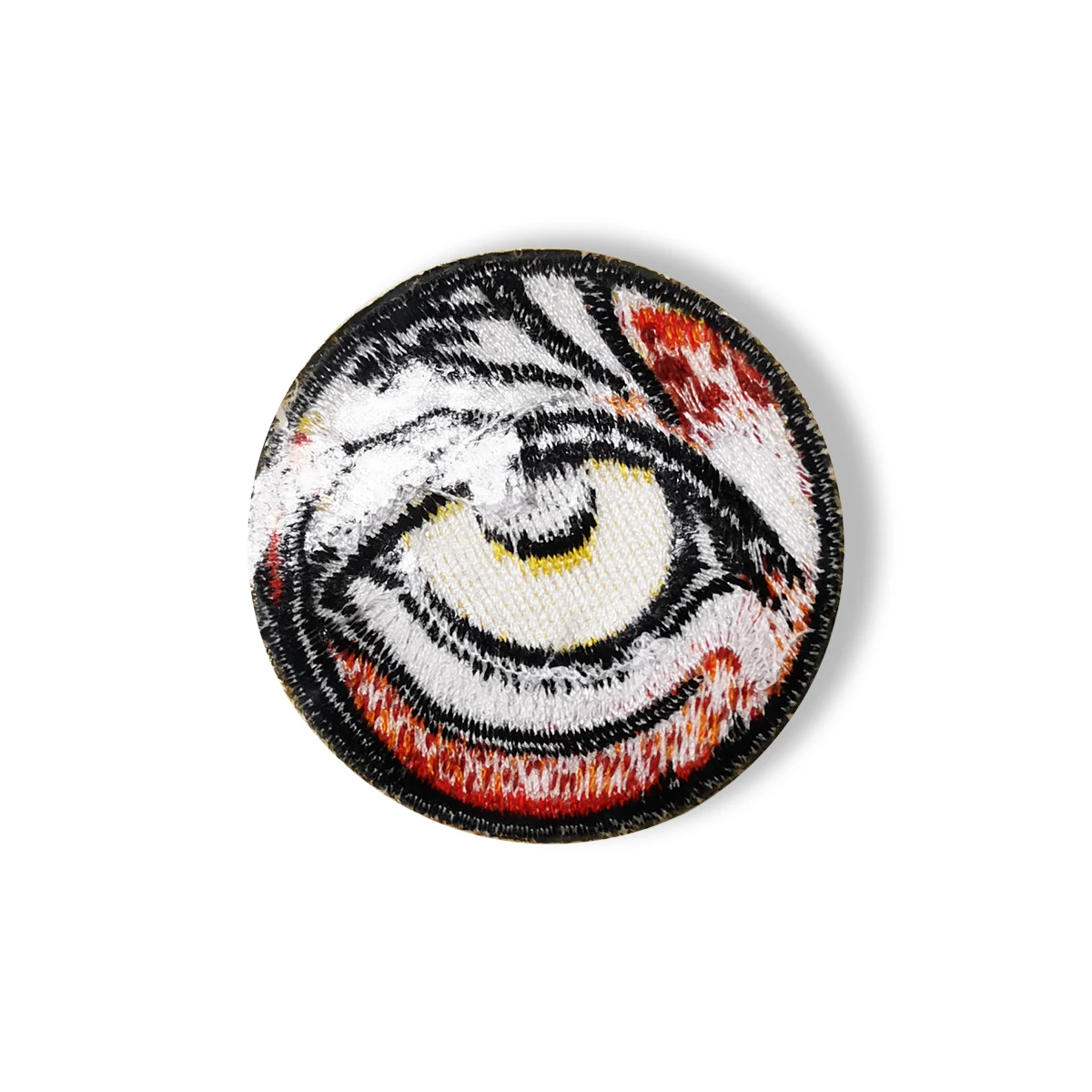 Eye of Tiger Embroidery Patch Iron on Patches for Clothes Wholesale Clothes Applique Punk Accessories