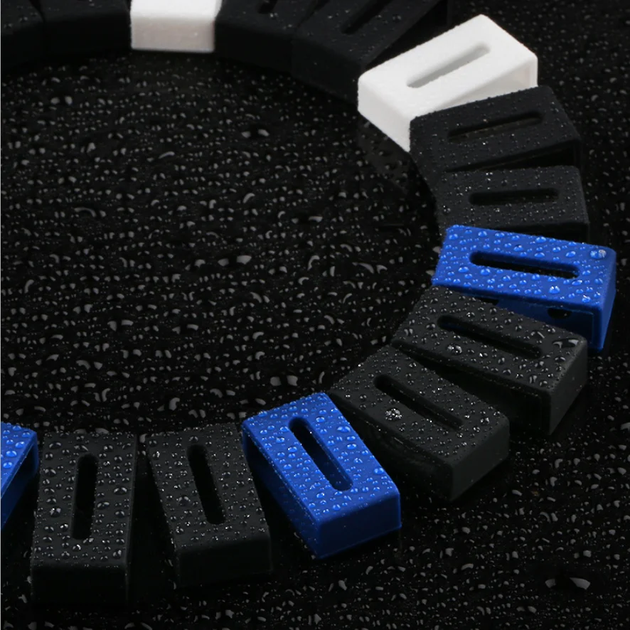 2PCS silicone bezel watch accessories strap activity ring for Casio swim ring 16mm18mm20mm22mm24mm rubber strap loop