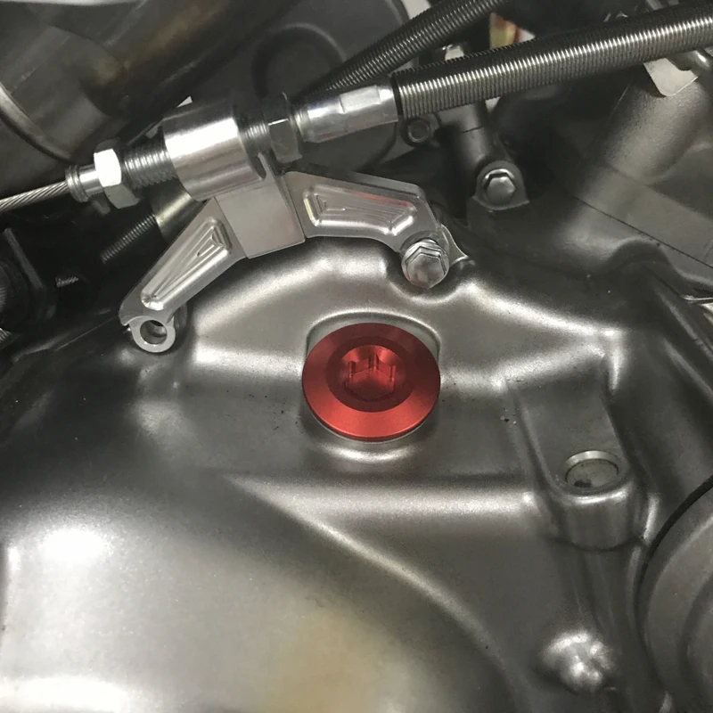 دراجة نارية النفط تراجع عصا غطاء التعبئة مقياس لياماها رابتور 700R YFM700R 2008-2018 دراجة نارية الملحقات