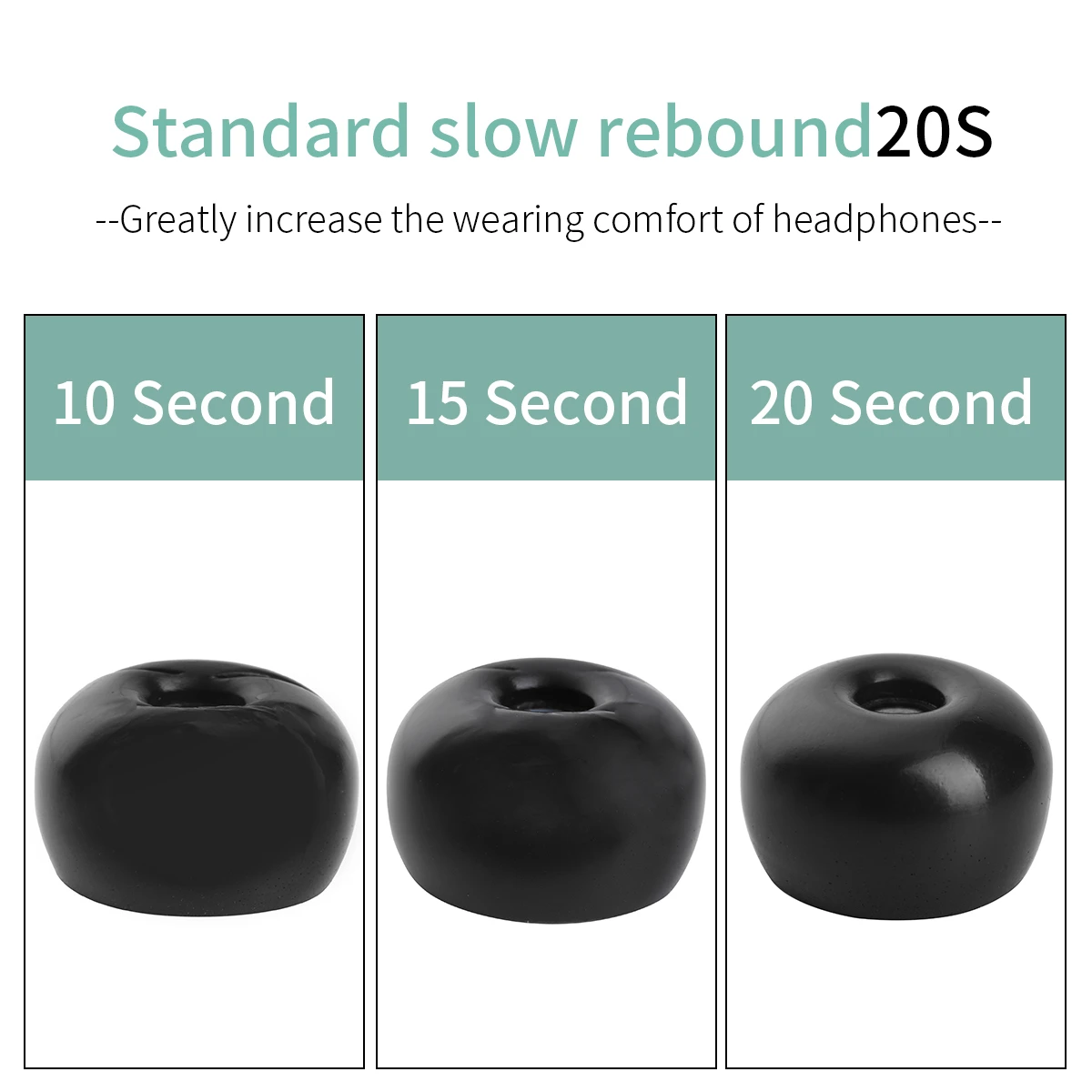 Memory Foam Ear Tips for Creative Outlier Air V3 Eartips SANSUI I17 Earbuds Tips Anker SoundСore Liberty 3 Pro Noise Reducing