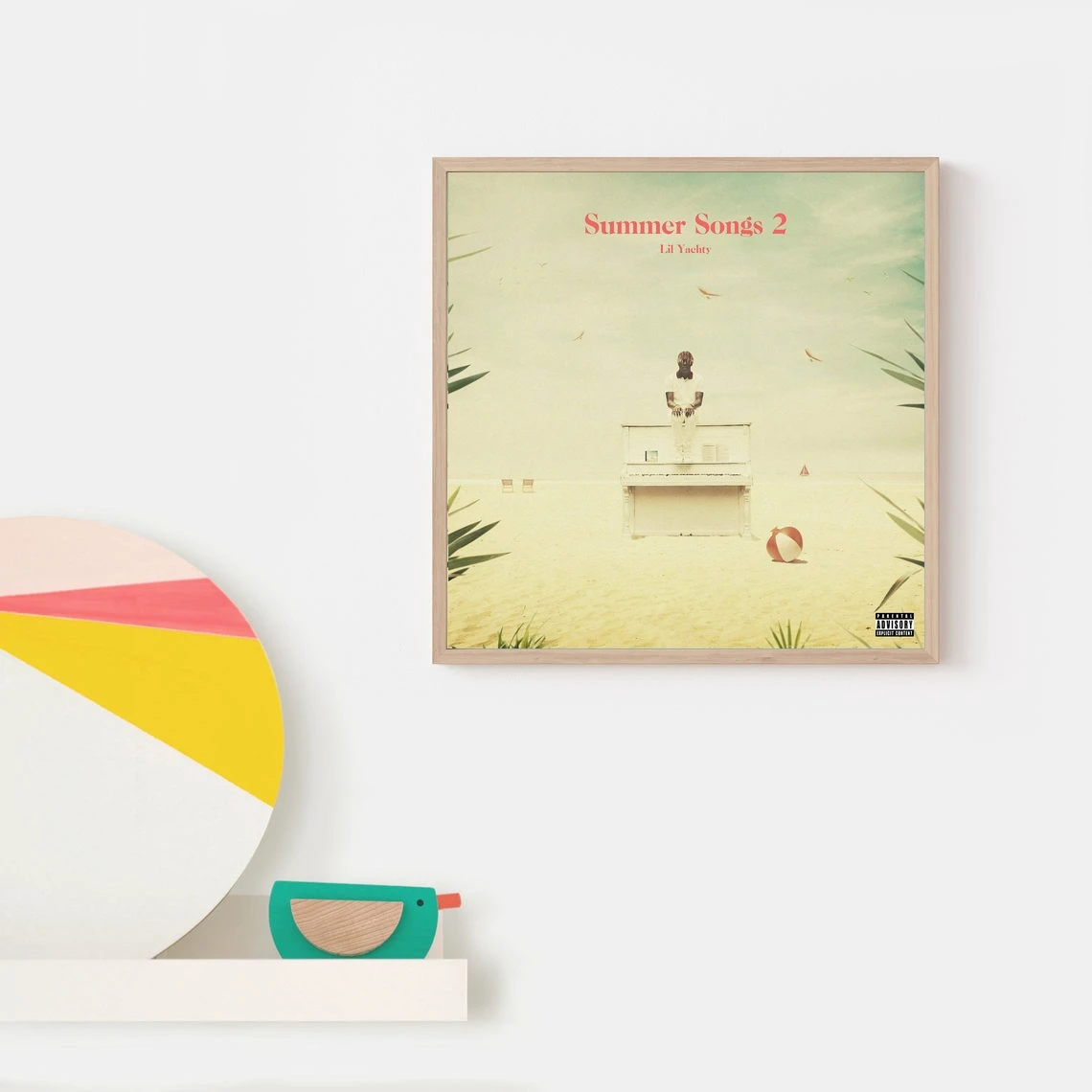 Lil Yachty أغاني الصيف 2 ألبوم الموسيقى ملصق لوحة جدارية لتزيين المنزل (بدون إطار)