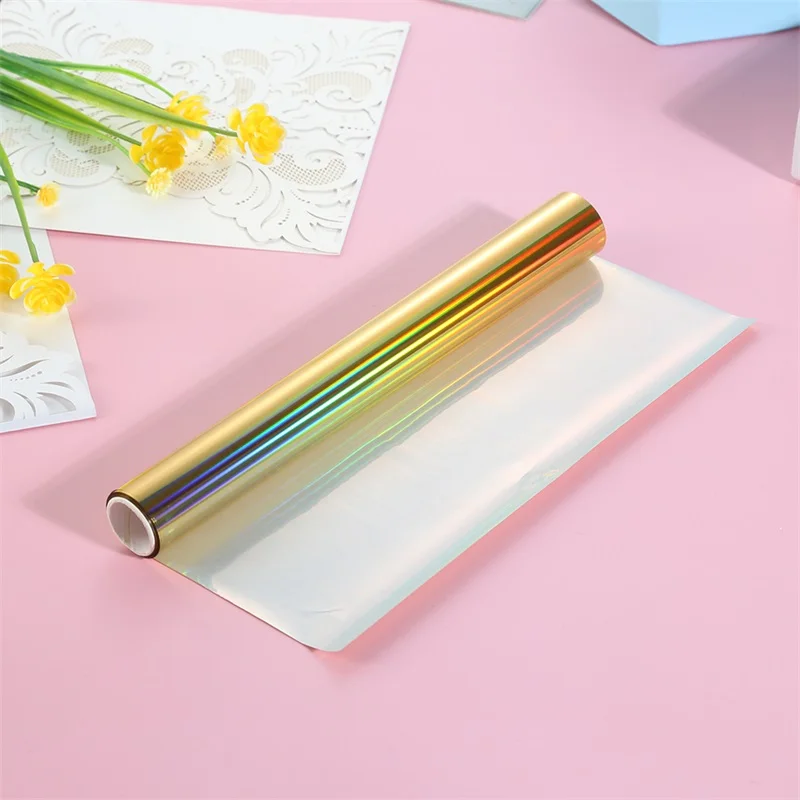 5M DIY Hot Stamping Toner Reactive Holographic Foil Paper By Laser Printer and Laminator Used To Make Your Greeting Cards