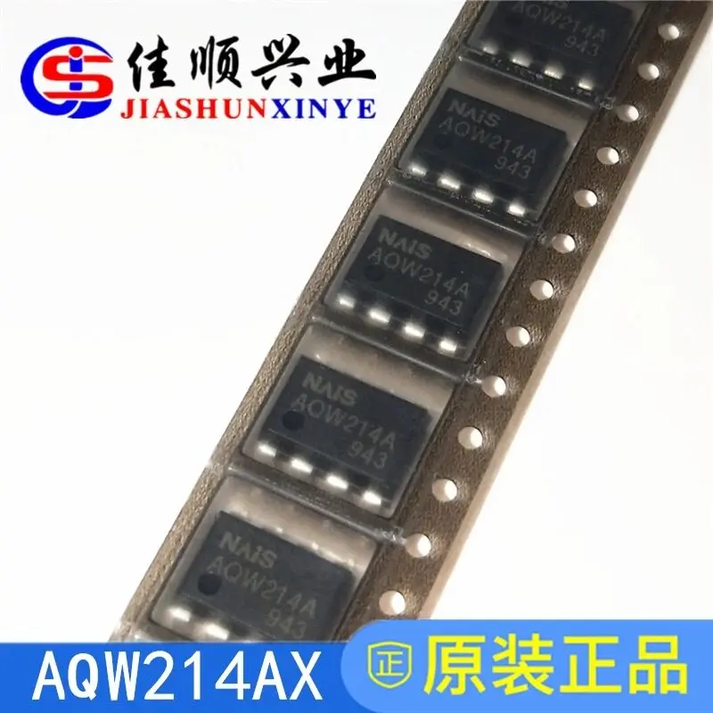 AQW214A Solid State Relais-PCB Mount 100MA 400V DPST Panasonic SMD -8PIN Optokoppler