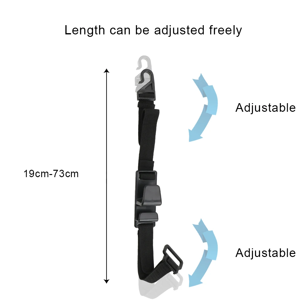 YOSOLO 1-częściowy uniwersalny hak na oparcie fotela samochodowego Regulowany automatyczny klips mocujący Wieszak na torbę spożywczą Wieszak na
