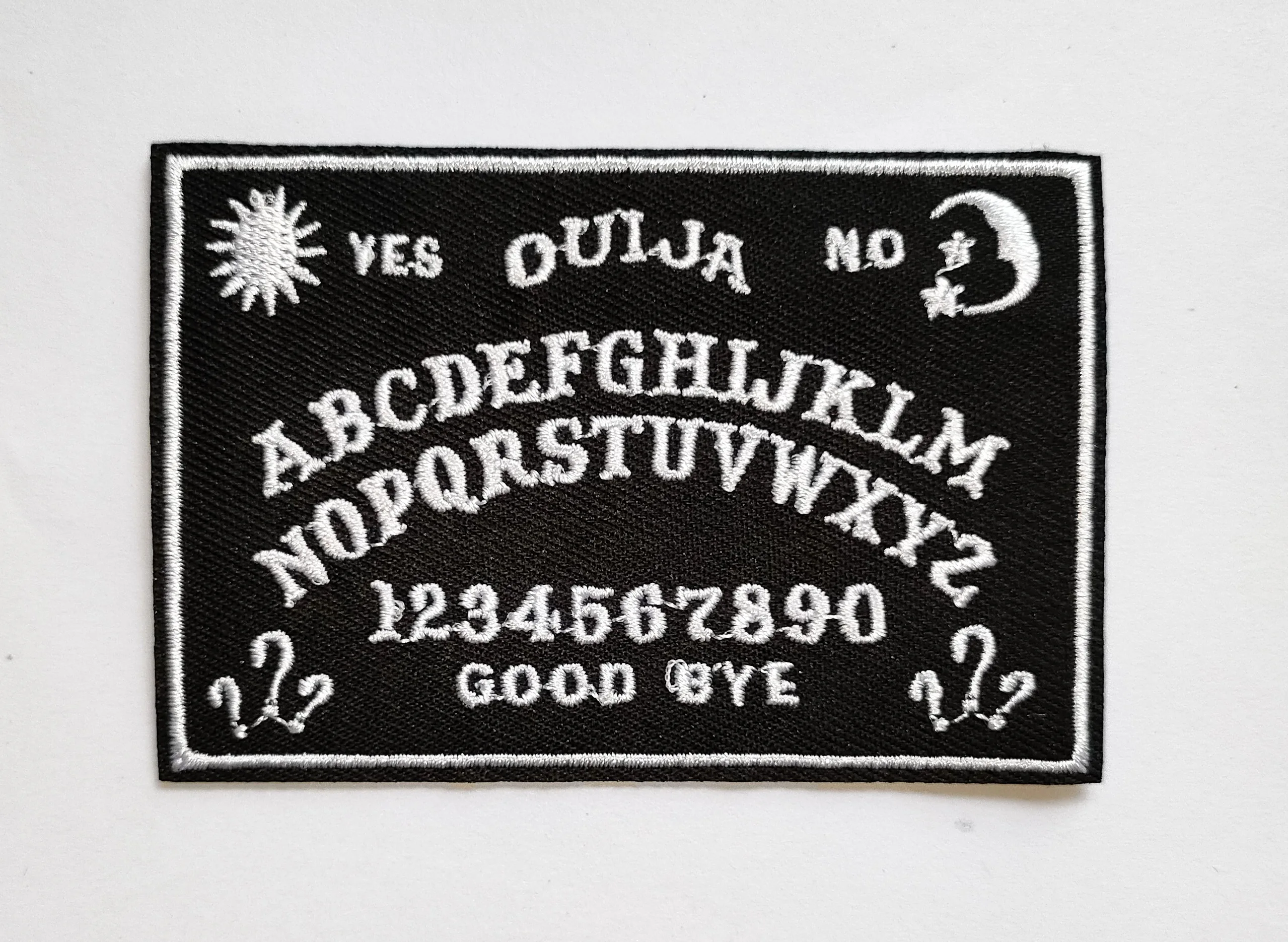 Hot! Ouija Board Planchette Ghost Horror iron on patch (≈ 9*6cm)