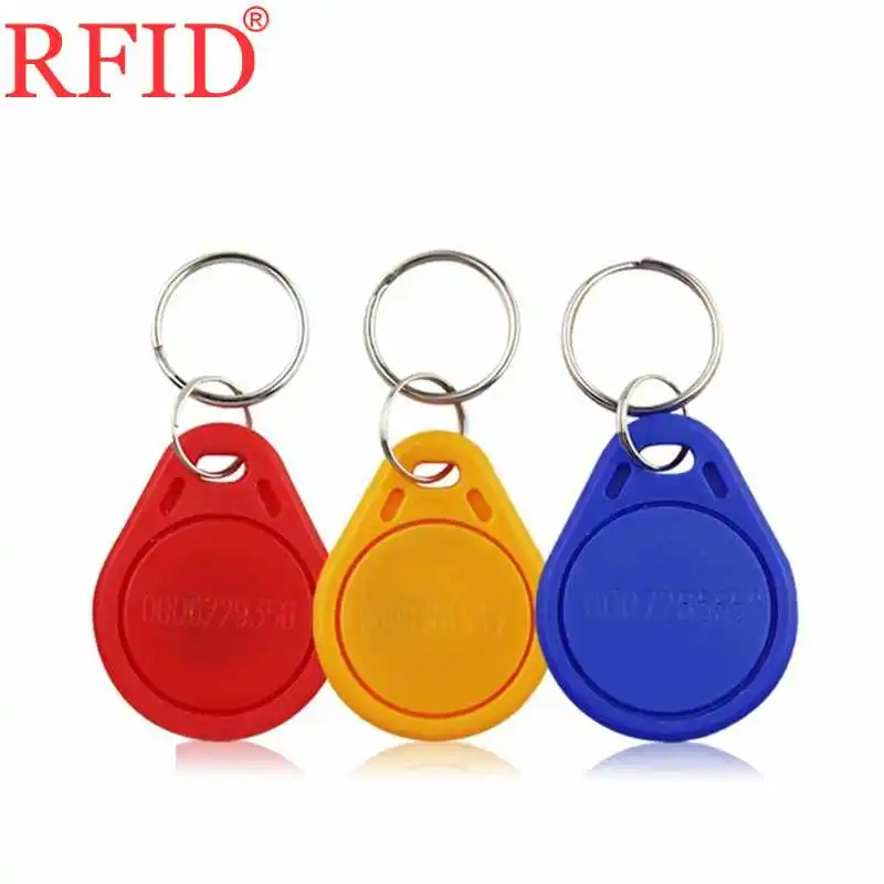 ID 125Khz EM4100 TK4100 41*33*4.3MM RFID Read Only Waterproof Keyfobs Key Fob EM Tag Token Proximity Access Control 1pcs