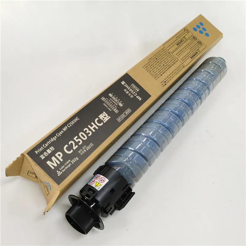 1PC TN Color Toner Cartridge for Ricoh MPC2503C MPC2003SP MPC2011SP C2503C C2003SP C2011SP Compatible Toner Powder