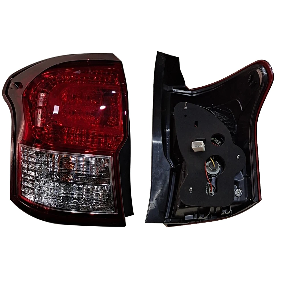 A Pair Automobile LED Tail Lamp for Toyota Axio Fielder Nze160 E161 2012 2015 Taillights Hatchback Double-box Car