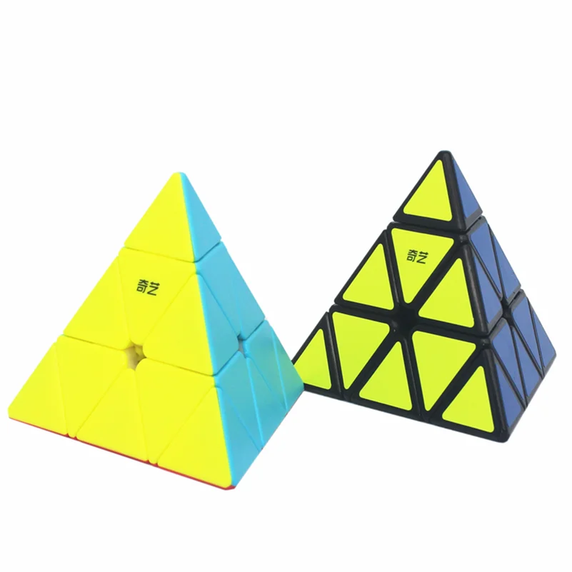 QiYi Pyramid Magic Cube 3x3x3 Professional Cube Toys Qiyi Speed cube Puzzle game cube Educational Toys For Children