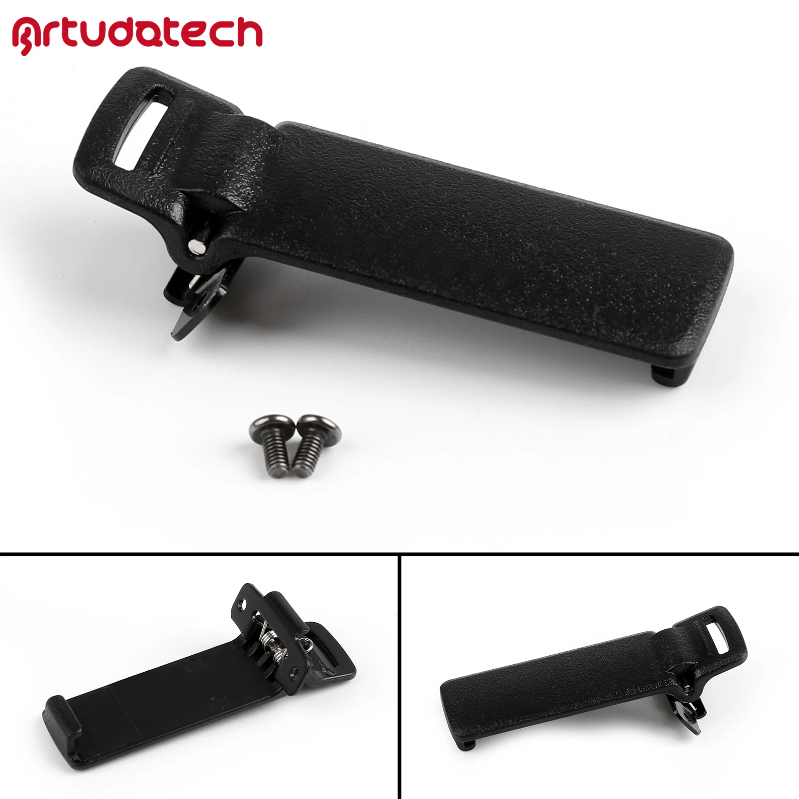 

Artudatech Battery Belt Clip For Baofeng UV-5R UV-5RA UV-5RB UV-5RC TYT-F8 TYT-F9 UV5R UV5RA UV5RB UV5RC Radio