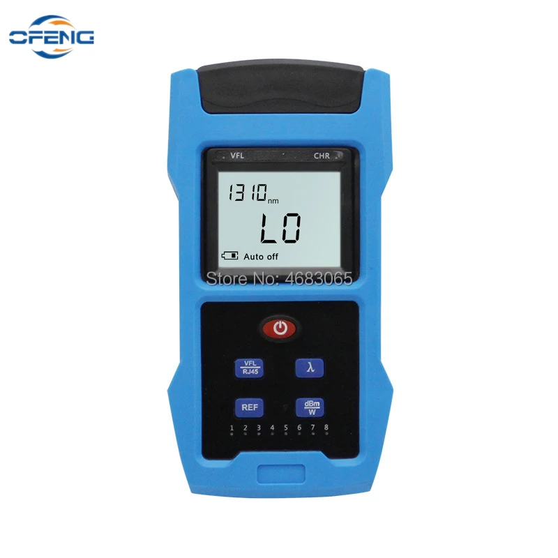 2 in 1 Fiber Optic detection Tester with Optical Power Meter Visual Fault Locator Fiber Optic OPM VFL customized