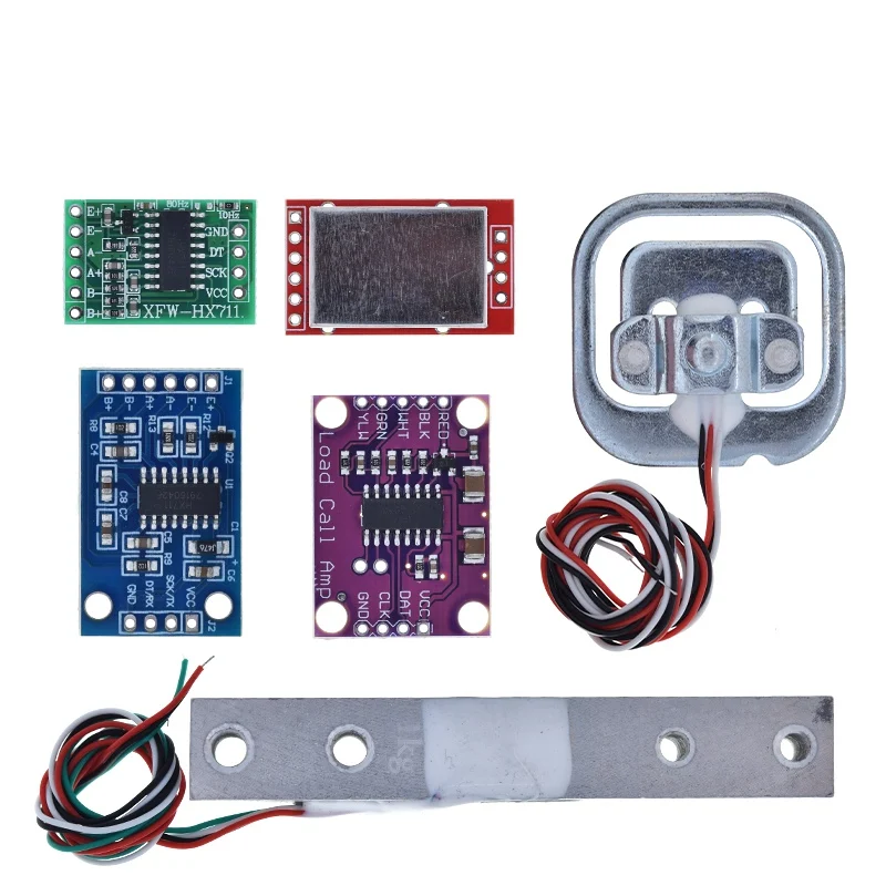 TZT HX711 AD Gewichtsmodul 1 kg 2 kg 3 kg 5 kg 10 kg 100 g Wägezellenmodul Wägedrucksensor Messwerkzeuge – Detail 28
