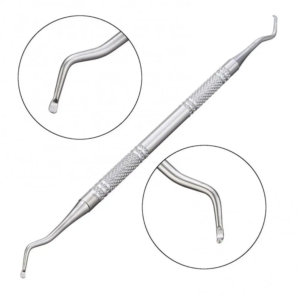 Toe Nail Care Hook Ingrown Double Ended Ingrown Toe Correction Lifter File Manicure Pedicure Toenails Clean Foot Care Tool