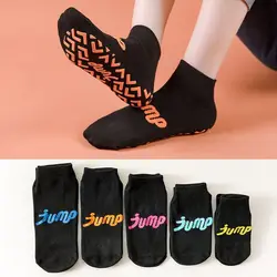 Autumn Winter Breathable Non-slip Floor Socks Women Fleece Socks Home Socks Cotton Candy Color Warm Ankle Indoor Socks