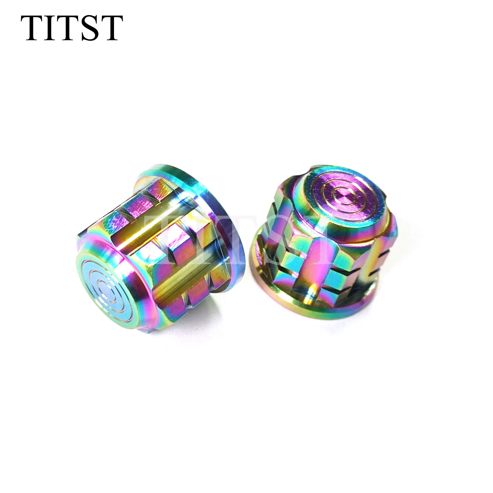 TITST M10 X1.25 Titanium Flange Nut Titanium Nuts（ One Lot = 10PCS )