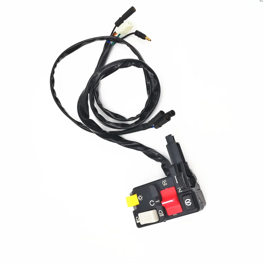 Switch Assembly Electric Start Kill Light Choke Switch for Honda 1998-2000 TRX300 TRX300FW