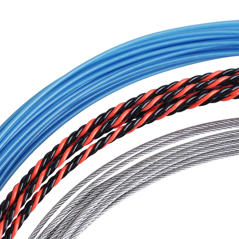 Imagem -05 - Eletricista Fio de Aço Pipeline Pay-off String Extrator Escuro Wire Pipe Chumbo Cabo de Rede