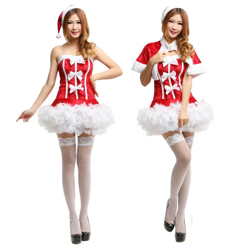 red christmas dress women christmas costumes for women christmas clothes women christmas apparel dancer costumes for new year