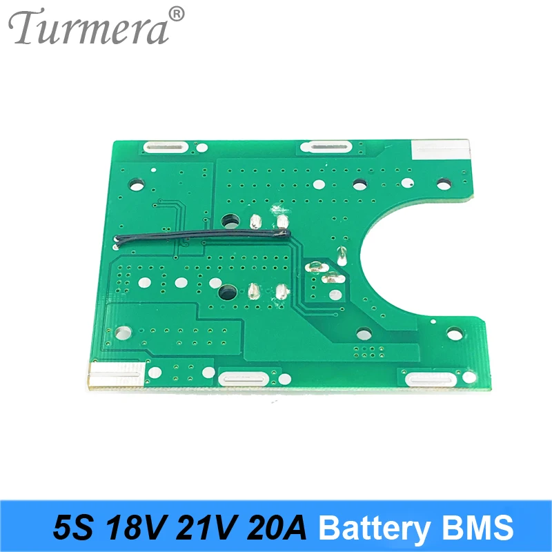 5S 18v 21v 20A akumulator litowo-jonowy BMS 18650 wkrętak do baterii shura ładowarka płyta ochronna pasuje do Turmera 18V Turmera