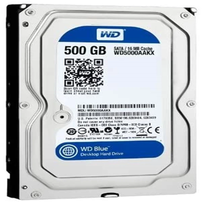 WD PC 데스크탑 내장 기계식 하드 디스크, 80gb 160gb 250gb 350gb 500gb 1 테라바이트 2 테라바이트 3.5 인치 HDD 5400 7200 SATA 하드 디스크, 도매