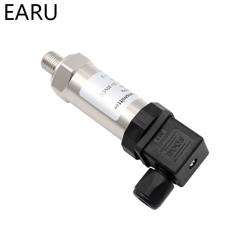 0-5V Output -1~0~10bar/16bar/6bar/25bar 10-30VDC G1/4 Thread 0.5% Pressure Transmitter Pressure Transducer Sensor High Precision