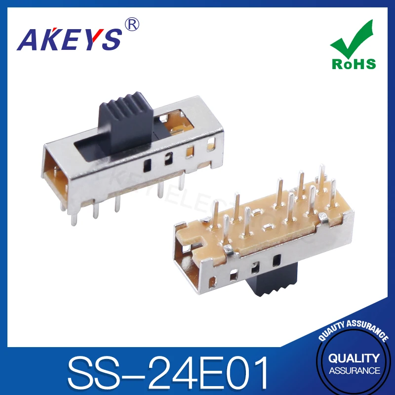 SS-24E01 (2P4T) all kinds of height toy Toggle Switch 4-gear  no fixed foot 10 foot vertical